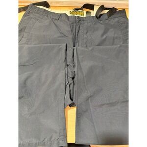 Timberland Mens Cargo Pants Size 38 Black Nylon Cotton Blend Hiking‎ Outdoor